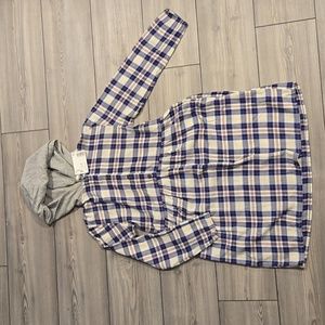 H&M Girl's Hooded Flannel Dress